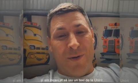 Povestea hilară a unui american stabilit în România care a confundat un semn de taxi