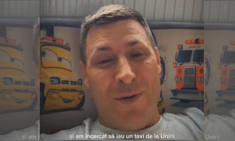 Povestea hilară a unui american stabilit în România care a confundat un semn de taxi