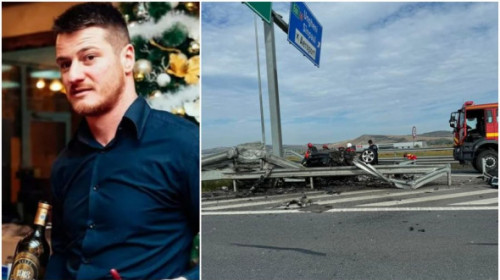 El este Mishu, tânărul de 35 de ani care a pierit în accidentul fatal de pe autostrada A3. În urmă cu 10 ani, bărbatul supraviețuia unui incident similar