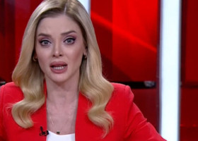 Momentul în care cutremurul de 6,2 grade a lovit Turcia, surprins dintr-un studio tv. Prezentatoarea a continuat știrile, în ciuda panicii. Video viral
