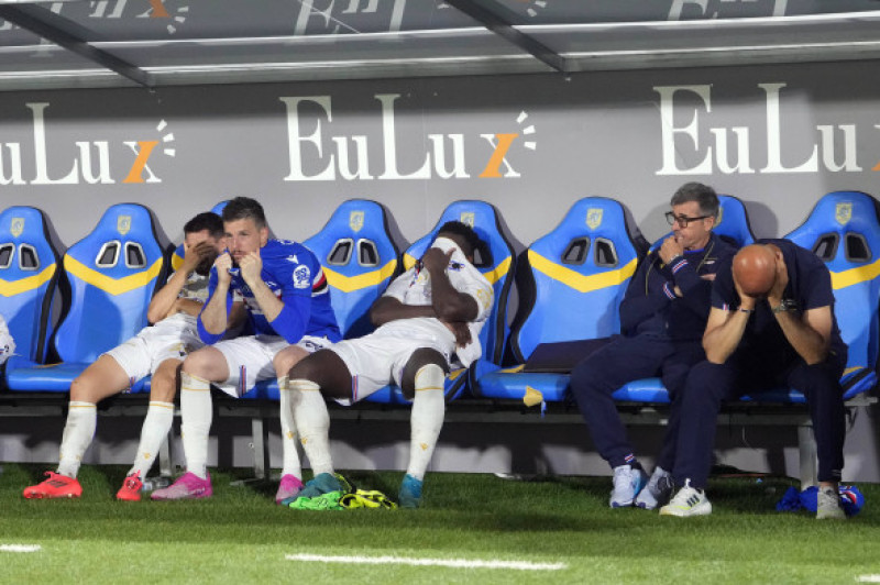 Sampdoria a retrogradat pentru prima dată în istorie în Serie C/ Profimedia