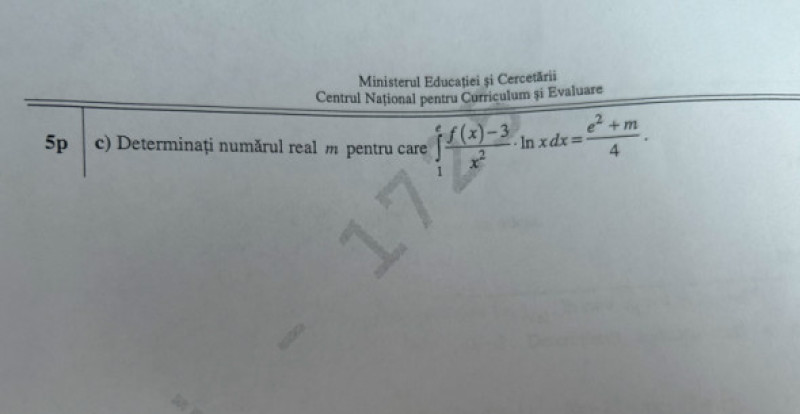 subiecte bac 2025, matematica, stiintele naturii, 2