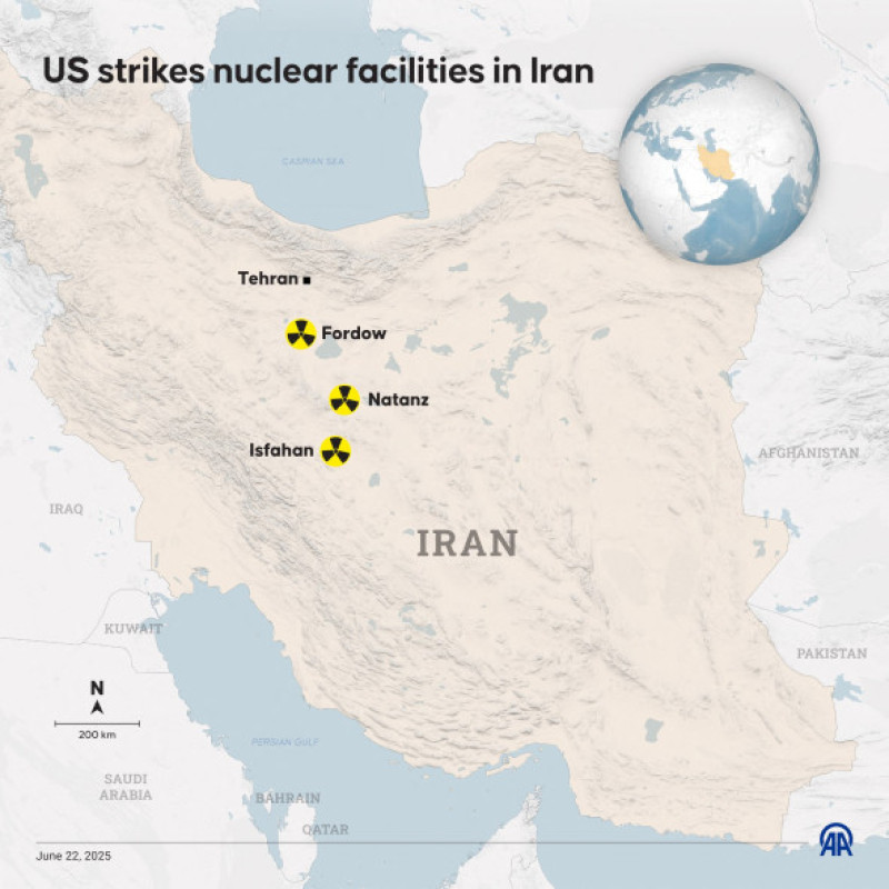 situri nucleare iran