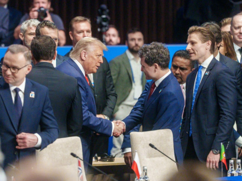 Nicușor Dan și Donald Trump