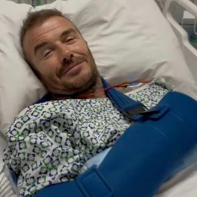 David Beckham a fost operat
