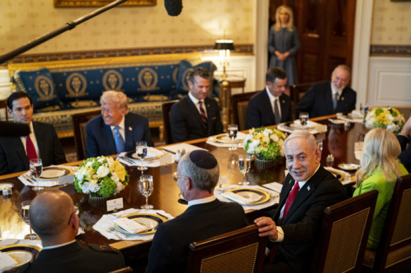 Benjamin Netanyahu si Donald Trump