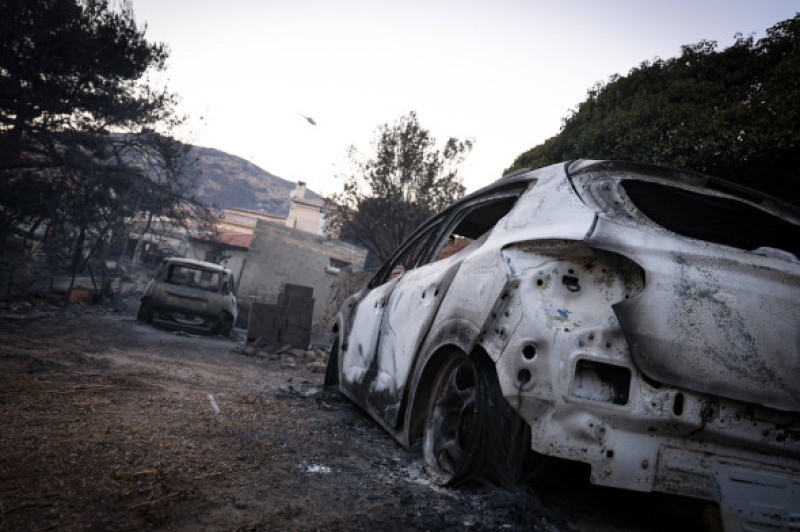 Incendiu de vegetație lângă Marsilia/ Profimedia