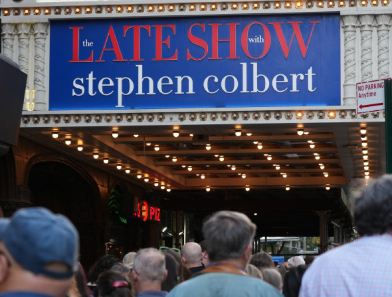 "The Late Show With Stephen Colbert" Returns To Air After Writers Strike Ends