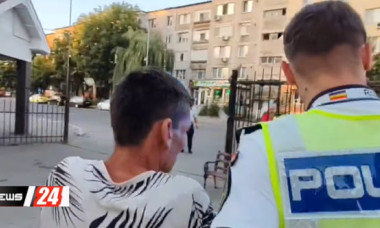 Un bărbat beat a furat o ambulanță în creierii nopții, din curtea spitalului din Giurgiu: "N-am avut altă mașină. Voiam să mă plimb"