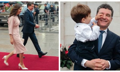 Nicușor Dan, imagini virale de la Salzburg, unde a mers cu partenera sa și cei doi copii. Românii au reacționat imediat: „Domnule președinte, ne faceți cinste!”