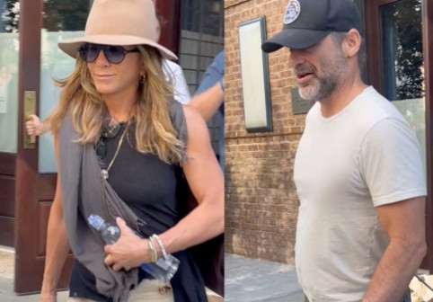 Jennifer Aniston, „împlinită și fericită” alături de noul ei iubit. Cei doi, fotografiați în NYC. „Un prieten comun le-a făcut cunoștință”