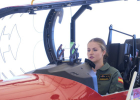 Prinţesa Leonor a Spaniei, în salopeta de zbor, la Academia Forţelor Aeriene: „Sunt dornică să învăţ”. A început ultimul an de pregătire militară