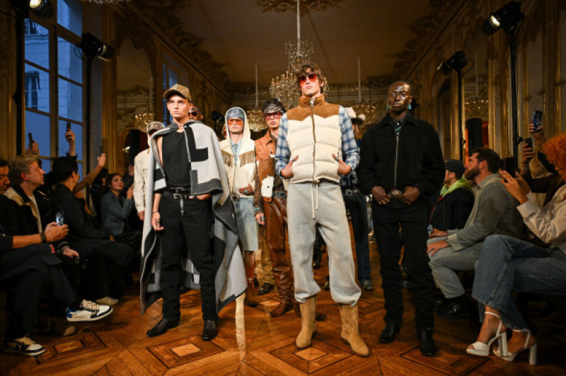 PFW - Austin Post Runway in Paris FA, France - 01 Sep 2025