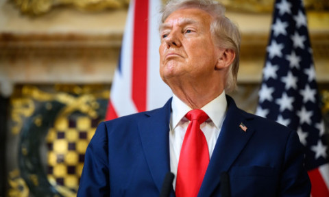O nouă gafă marca Donald Trump, la conferinţa de presă din Marea Britanie
