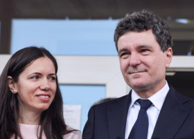 Imagini cu Mirabela Grădinaru la summitul organizat de Melania Trump. Ce discurs a ținut partenera președintelui Nicușor Dan la Washington