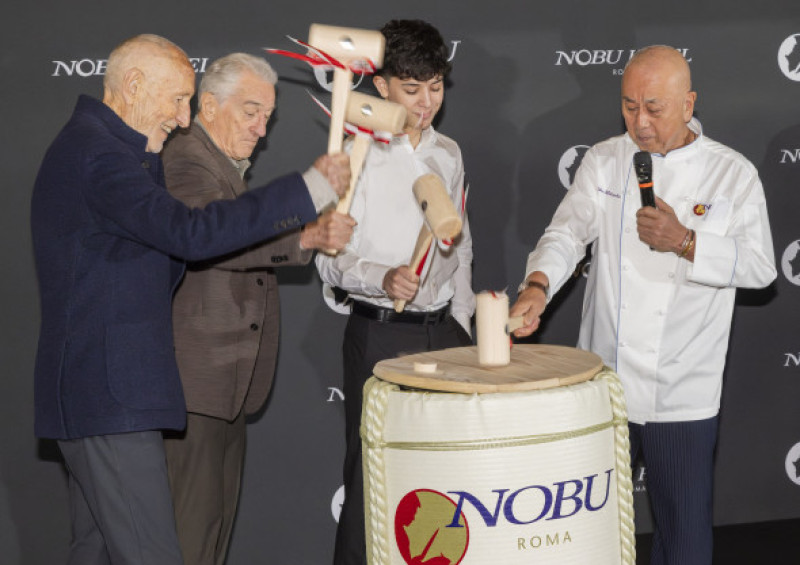 Opening Ceremony of Nobu Hotel Via Veneto - Rome