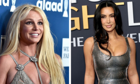 Kim Kardashian, imagini de la o petrecere în pijama, alături de Britney Spears. Fanii au reacționat vehement: „Am crezut că e făcută cu AI”