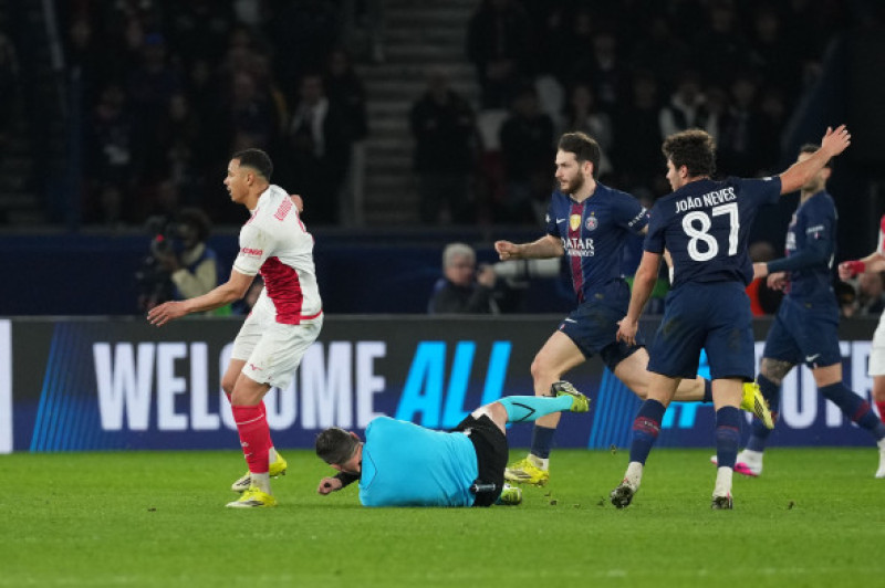 Paris Saint-Germain v Monaco, UEFA Champions League, Play-Offs, Second Leg, Football, Parc des Princes, Paris, France - 25 Feb 2026