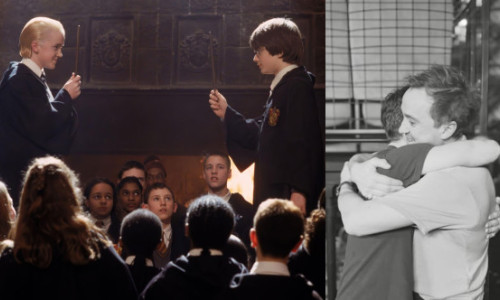 Tom Felton și Daniel Radcliffe, la 25 de ani de la primul film Harry Potter. Fanii, impresionați: „Harry și Draco sunt prieteni!”