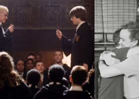 Tom Felton și Daniel Radcliffe, la 25 de ani de la primul film Harry Potter. Fanii, impresionați: „Harry și Draco sunt prieteni!”