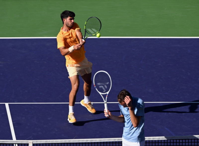 Daniil Medvedev, Carlos Alcaraz.