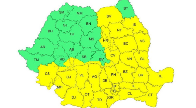 vremea final de martie 2026