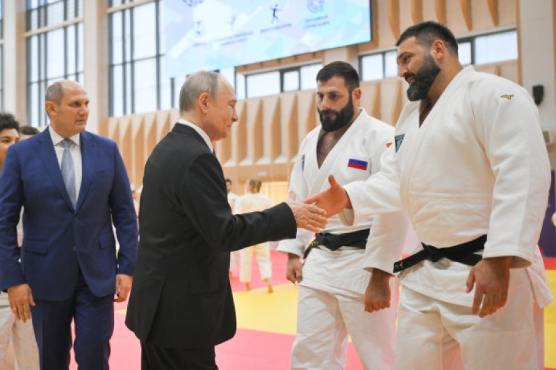 Russian President Putin On Working Trip To St Petersburg