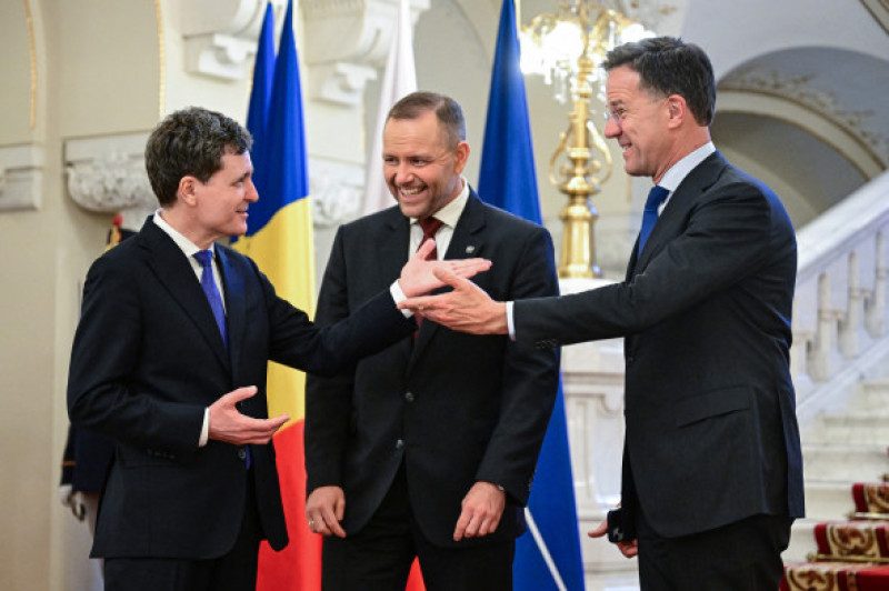Mark Rutte, Karol Nawrocki si Nicusor Dan