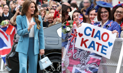 Prințesa Kate, primită ca un star de cinema în Italia: „Te iubim!”. Motivul special pentru care a ales Reggio Emilia pentru marea sa revenire