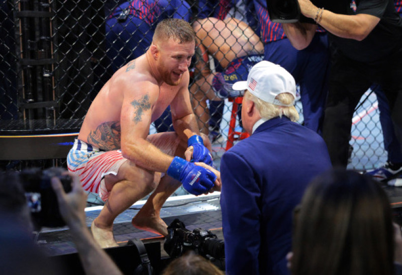 President Trump Hosts UFC Freedom 250 Fight Topuria v Gaethje At The White House