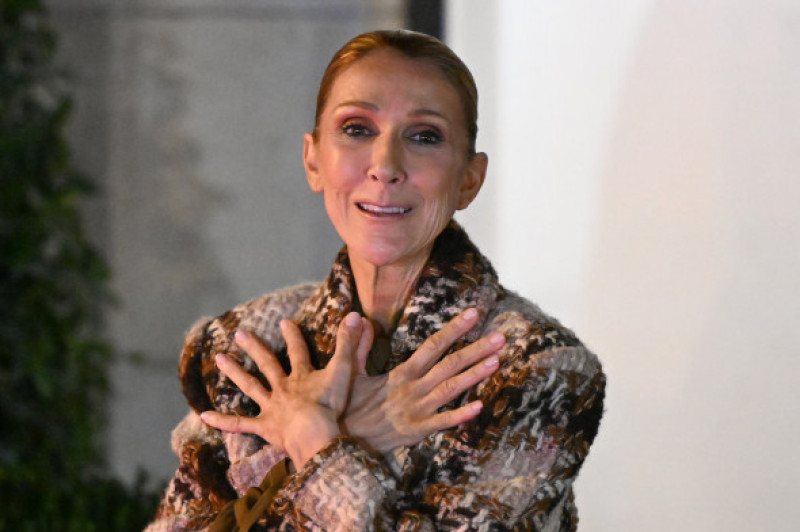 France: Celine Dion in Paris