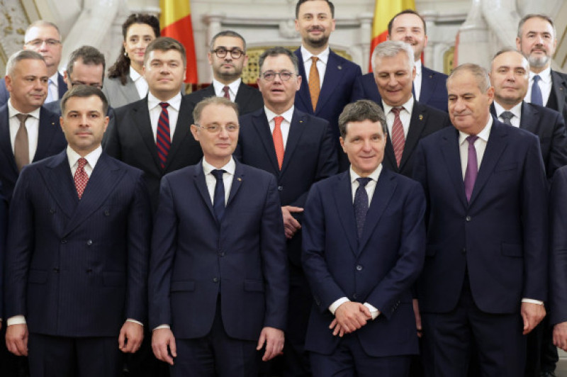 ROMANIA BUCHAREST NEW GOVERNMENT