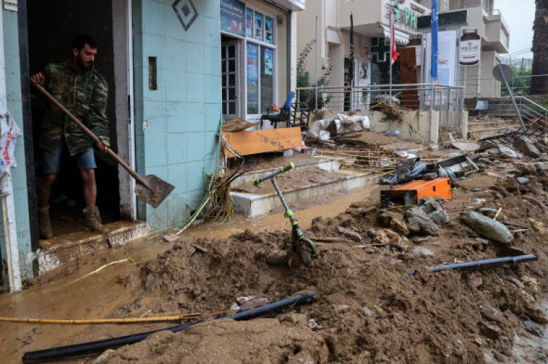 Heavy Rainfall In Heraklion, Crete