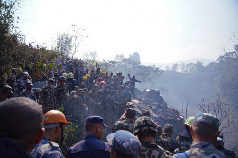 Avion prăbușit în Nepal (1)