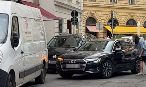 O femeie din Viena și-a ieșit din minți din cauza unui șofer român. Reacția trecătorilor a devenit virală: „15 minute, ca o nebună!”