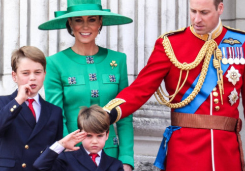 Prințul William și Kate Middleton, imagini virale cu prințul Louis, care a împlinit șapte ani. Puștiul continuă să fie la fel de poznaș