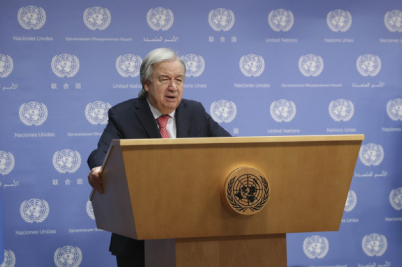 Secretary-General Antonio Guterres Presser on the War in Gaza