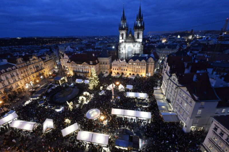 Târgul de Crăciun din Praga, Cehia (Vánoční trhy v Praze)