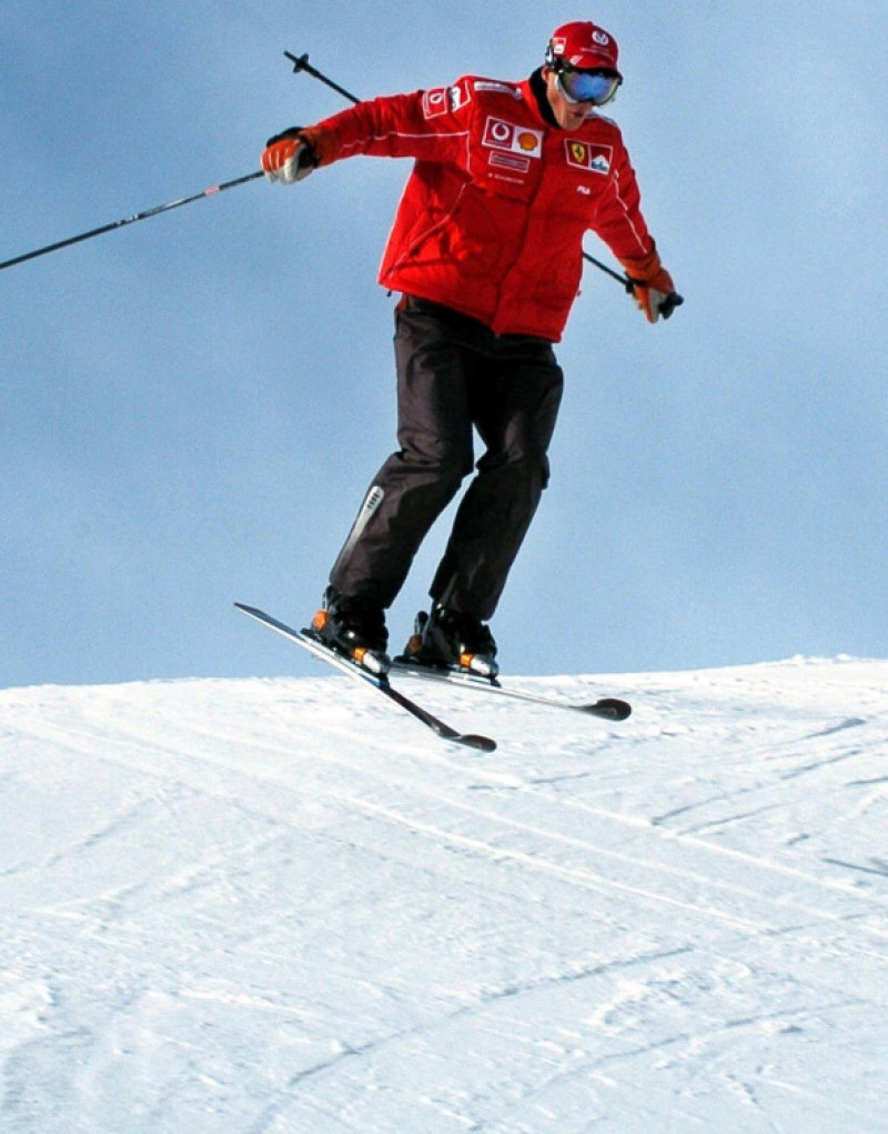 Michael Schumacher sportovec pilot F1 lyže lyžování celá