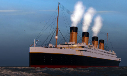 Un meniu al unei cine servite pe Titanic la clasa I, vândut la licitaţie pentru 66.000 de lire sterline