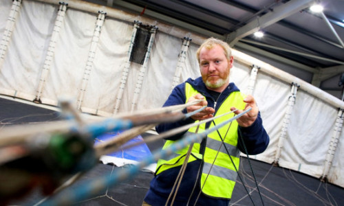 În Irlanda, zmeie uriaşe sunt folosite pentru a produce electricitate
