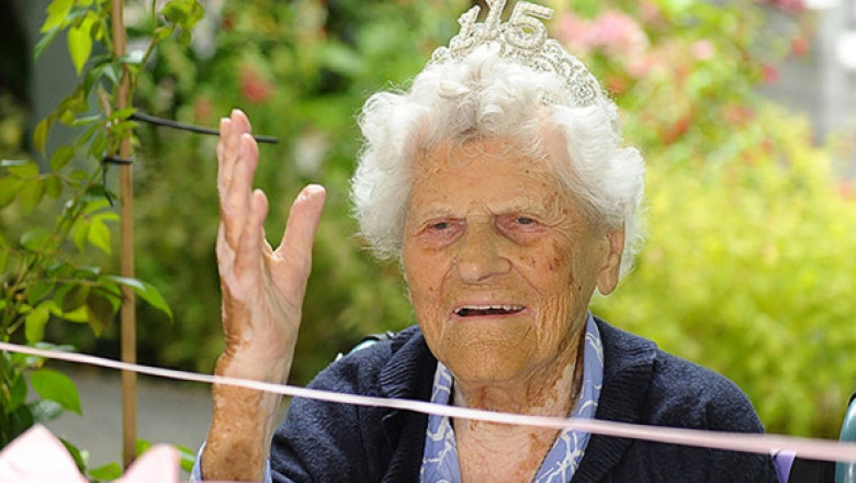 Cea mai vârstnică persoană din lume împlineşte 116 ani. Ethel Caterham trăiește într-un azil din Surrey