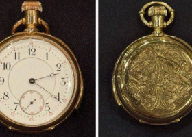 Ceasul unui pasager de pe Titanic, vândut cu 1,78 mil. lire sterline. Acele ceasului s-au oprit exact la ora scufundării navei