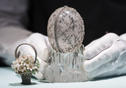 Un ou Fabergé extrem de rar a provocat isterie la Londra. Bijuteria imperială s-a vândut pentru 22,9 milioane de lire