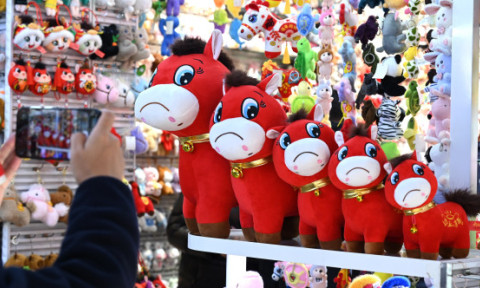 „Căluţul plângăcios”, jucăria momentului. S-a născut dintr-un accident, dar a cucerit inimile chinezilor care aşteaptă Anul Calului de foc