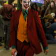 Joaquin Phoenix in his Full Make up at the "Joker" set in NYC