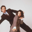 1997 Jerry Seinfeld and Julia Louis-Dreyfus from the show "Seinfeld"