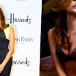 Eve Mendes Appears At Harrods To Promote Calvin Klein Underwear