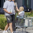 *EXCLUSIVE* Shia LaBeouf and Mia Goth spotted on a family grocery run to Erewhon market in Los Angeles