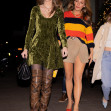 Blake lively and Taylor swift exit lucalis in Brooklyn with Zoe kravitz and jack antonoff